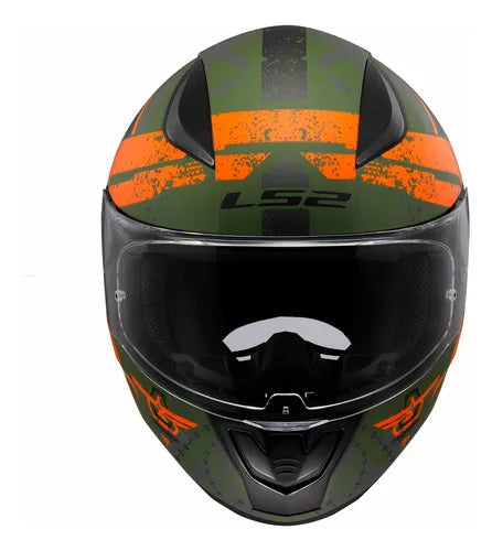 CASCO LS2 RAPID II THUNDER BIRDS NJA/VDE/MATE FF353